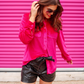 Shane Velvet Button Up Top