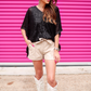 Celebrity Status Sequin Top