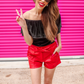 New York Minute Faux Leather Shorts - Jess Lea Wholesale