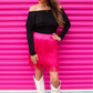 Signature Moves Fringe Skort