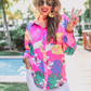 Trip To The Keys Button Up Top