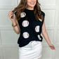 Had Me At Baseball Sweater Vest