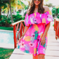 Truly Tropical Off The Shoulder Dress
