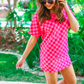 Checked Out Tunic Top