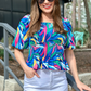 Hit The City Peplum Top