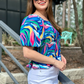 Hit The City Peplum Top