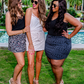 Side Hustle Leopard Skort