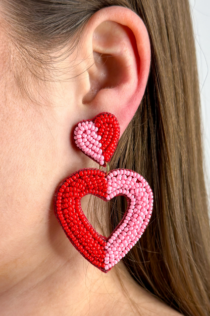 Love Struck Beaded Earrings