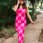 Checked Out Checkered Dress