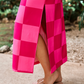 Checked Out Checkered Dress