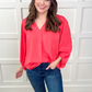 Jamie Balloon Sleeve Top - Jess Lea Wholesale