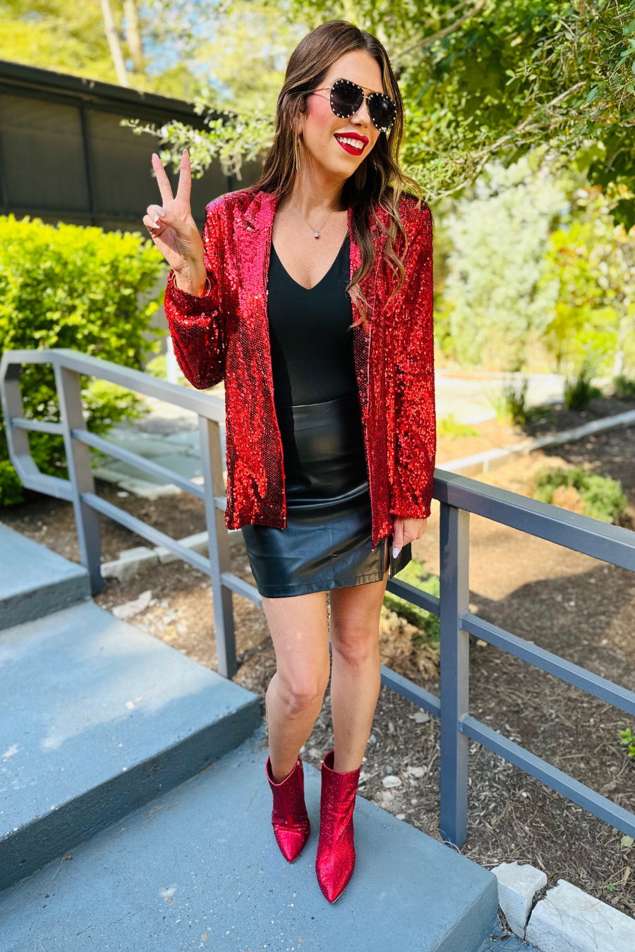 Sequin And The City Blazer - Jess Lea Wholesale