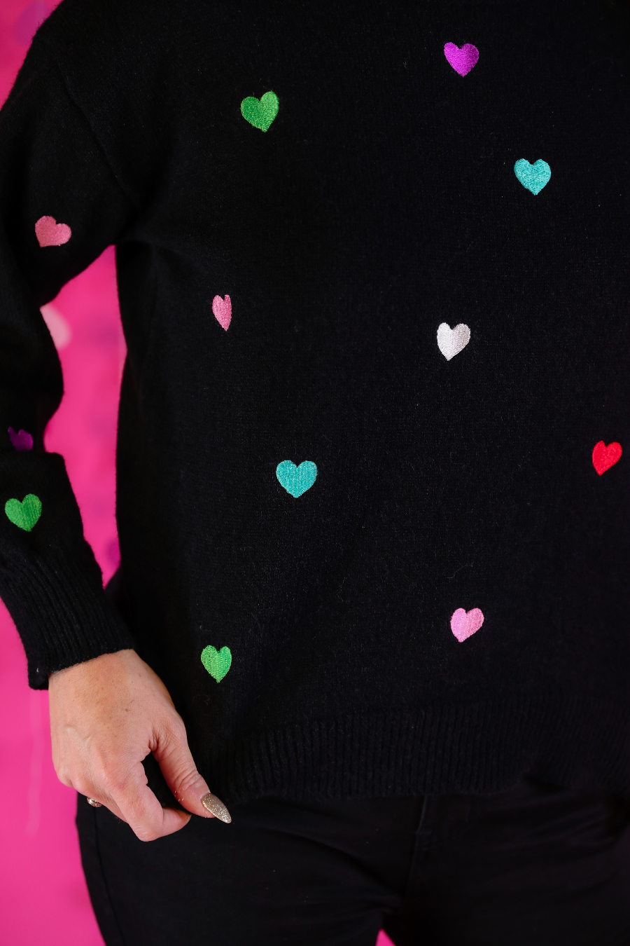 PREORDER-Love In The Air Heart Sweater