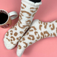 Wildest Dreams Fuzzy Leopard Socks