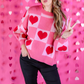 PREORDER-Layers Of Love Heart Sweater