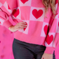 Layers Of Love Heart Sweater