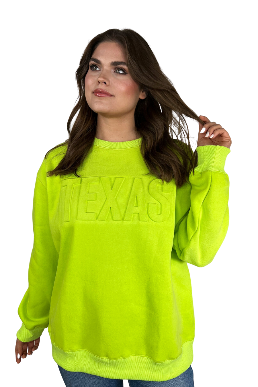 Texas Embossed Sweatshirt