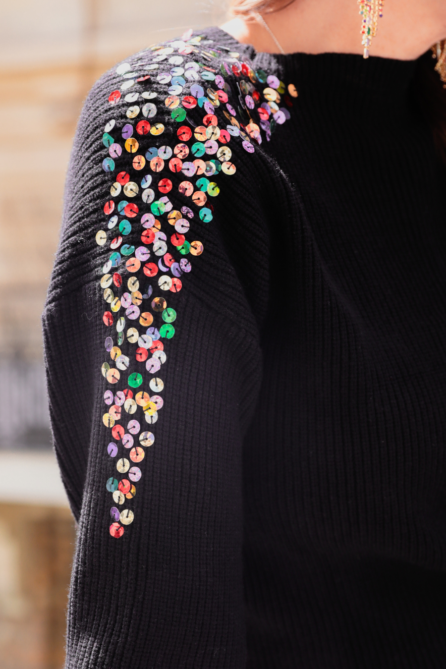 Party Favor Sequin Sweater - Jess Lea Wholesale