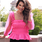 Delaynie Smocked Top