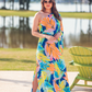 Tropical Waters Maxi Dress - Jess Lea Wholesale