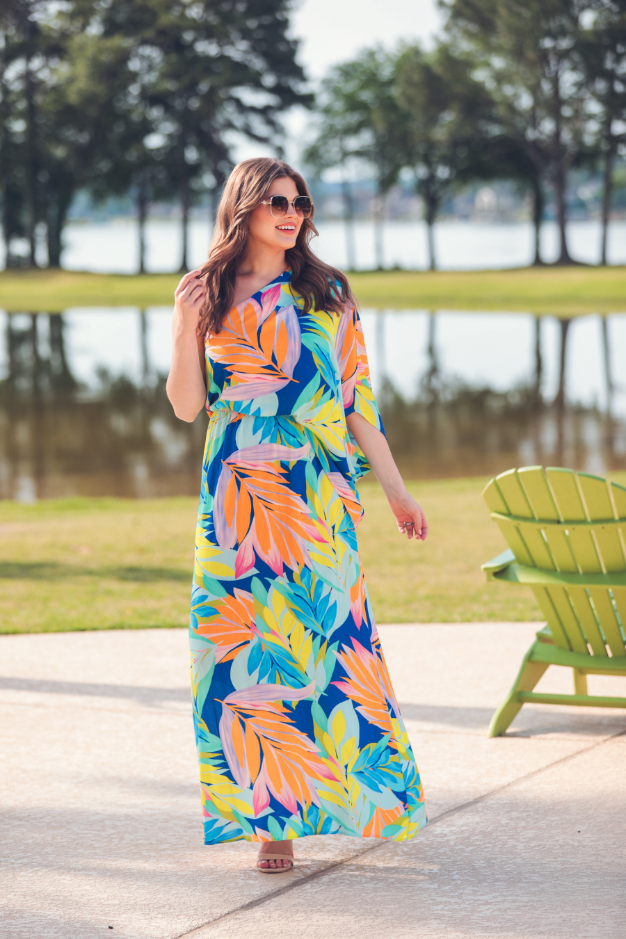 Tropical Waters Maxi Dress - Jess Lea Wholesale