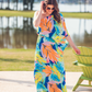 Tropical Waters Maxi Dress - Jess Lea Wholesale