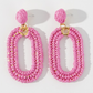 Lily Raffia Earrings