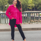 PREORDER-Attention Seeker Sequin Button Up Top