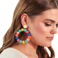 Buttercup Raffia Earrings