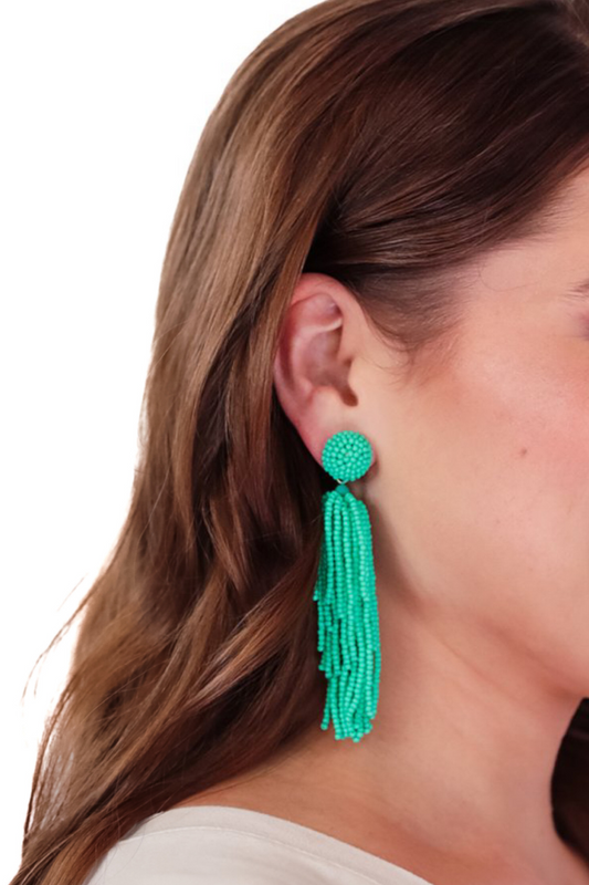 Fun And Done Beaded Earrings