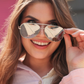 Dare To Dazzle Aviator Sunglasses