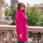 Fashion Week Hot Pink Coat