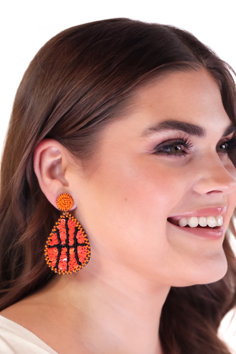 Feeling Sporty Beaded Earrings