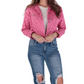 Lennon Leopard Denim Jacket - Jess Lea Wholesale