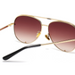 Dare To Dazzle Aviator Sunglasses