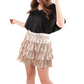 Disco Fever Metallic Skort