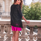 Haute In Here Metallic Skirt