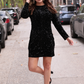 Crowd Pleaser Sequin Dress