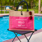 Hello Vacay Beach Bag