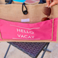 Hello Vacay Beach Bag