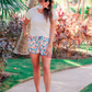 Feeling Like Fun Leopard Drawstring Everyday Shorts