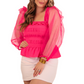 Delaynie Smocked Top