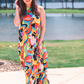Cozumel Abstract Maxi Dress - Jess Lea Wholesale