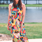 Cozumel Abstract Maxi Dress - Jess Lea Wholesale