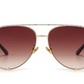 Dare To Dazzle Aviator Sunglasses