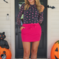 Keigan Mesh Top- Candy Corn