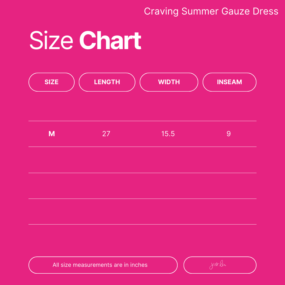 Craving Summer Gauze Dress