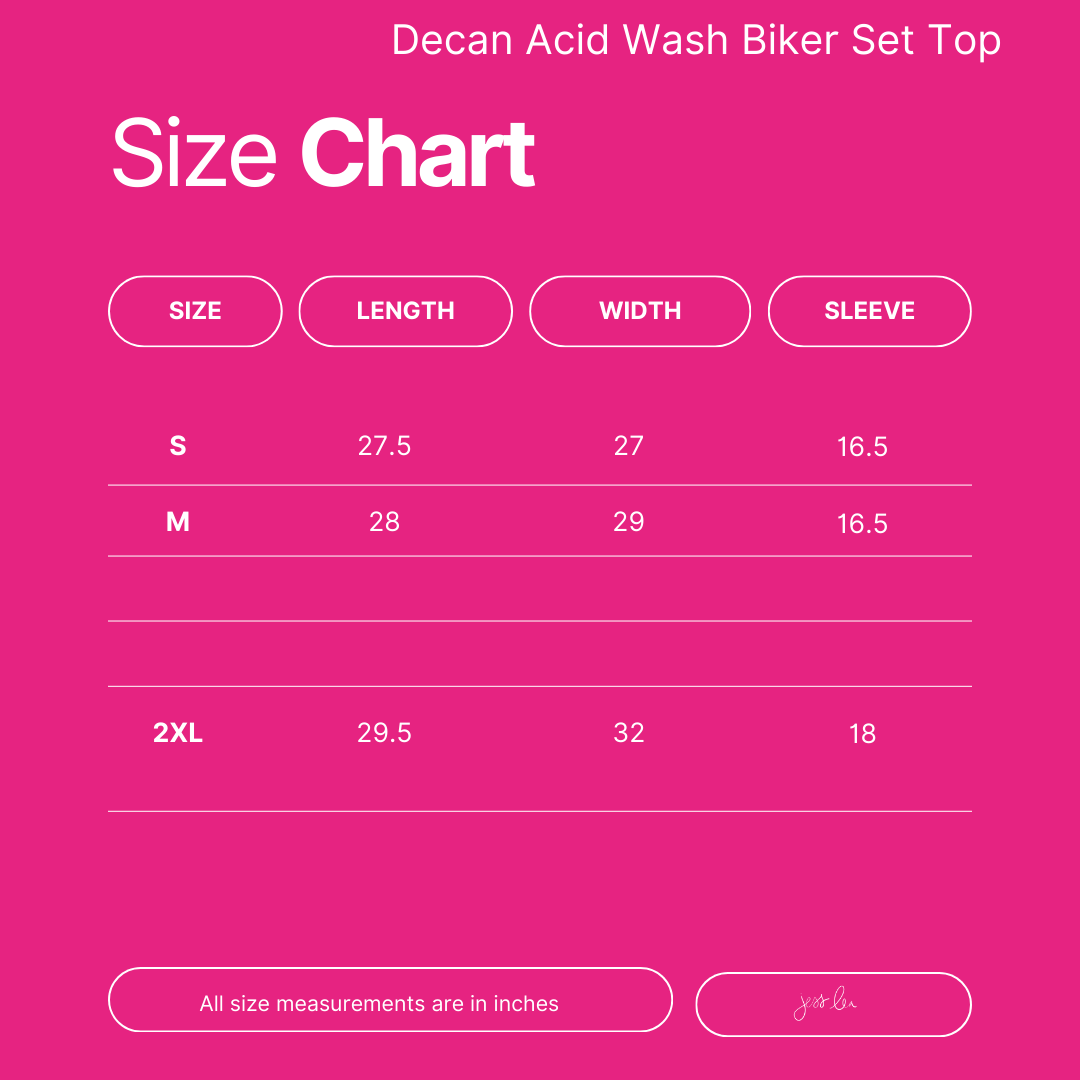 Decan Acid Wash Set