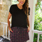 PREORDER- Ellie Plaid Skort