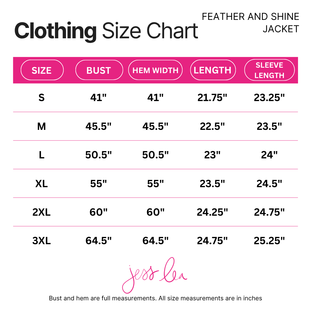PREORDER- Feather and Shine Jacket- Cream